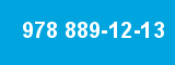 978 889-12-13 978 889-12-13
